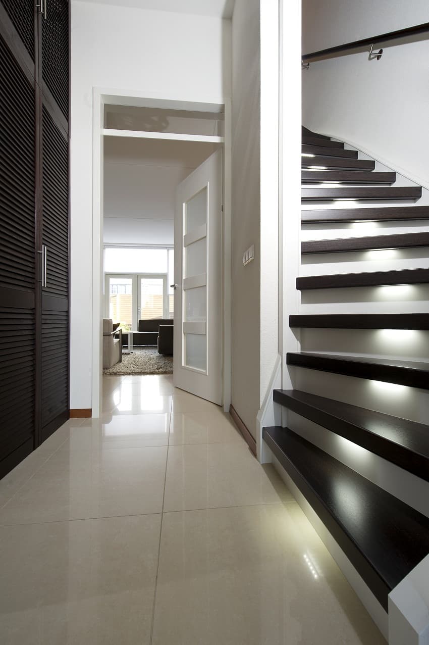 trap in een moderne inrichting