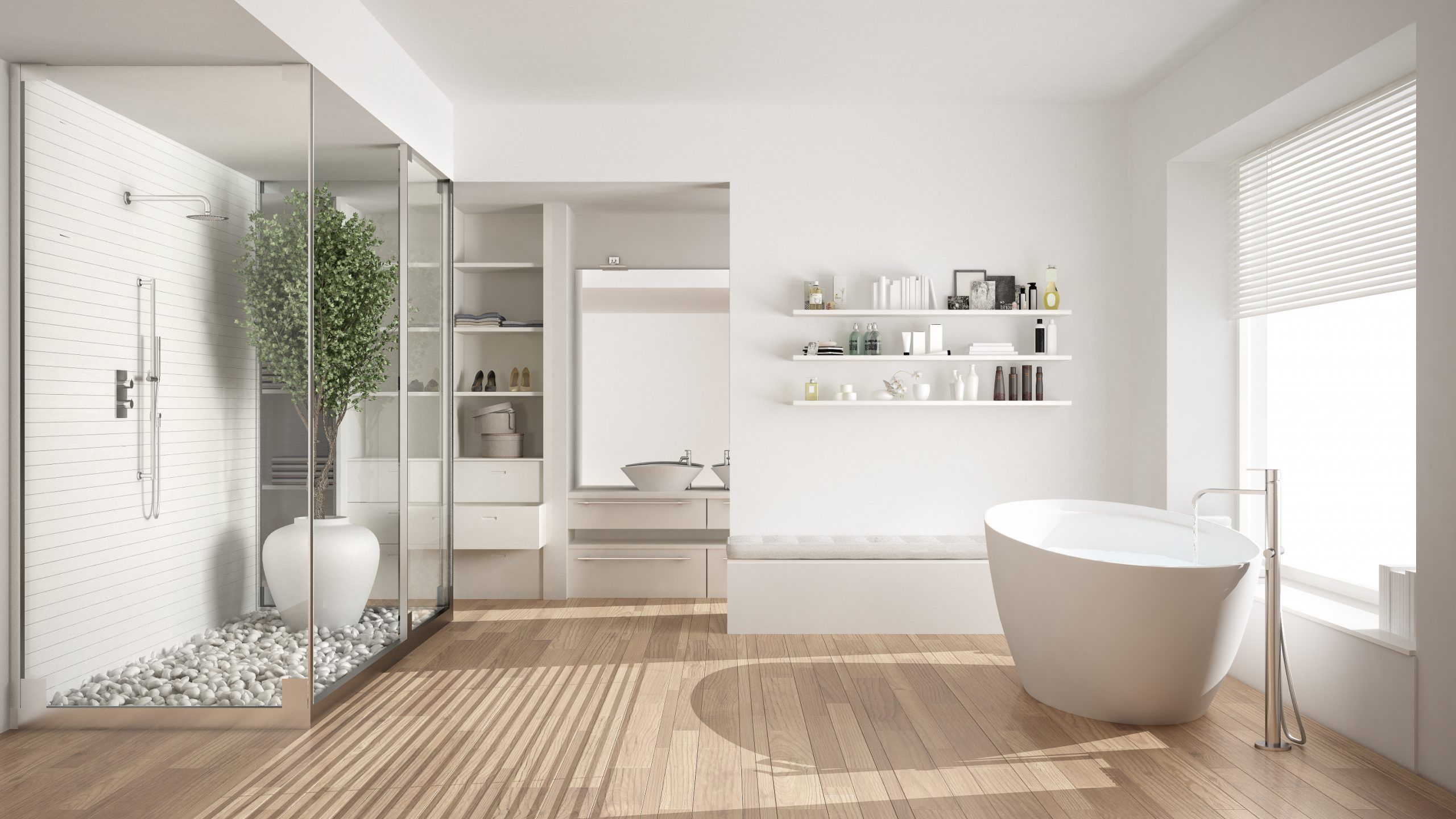 via punt Momentum Een houten vloer in de badkamer, kan dit? | Floortec